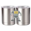 10 oz. Silver Stainless Steel Short Tumbler Thumbnail