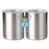 10 oz. Silver Stainless Steel Short Tumbler Thumbnail