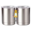10 oz. Silver Stainless Steel Short Tumbler Thumbnail
