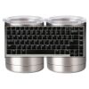 10 oz. Silver Stainless Steel Short Tumbler Thumbnail
