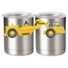 10 oz. Silver Stainless Steel Short Tumbler Thumbnail