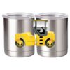 10 oz. Silver Stainless Steel Short Tumbler Thumbnail