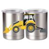 10 oz. Silver Stainless Steel Short Tumbler Thumbnail