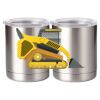 10 oz. Silver Stainless Steel Short Tumbler Thumbnail