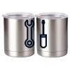 10 oz. Silver Stainless Steel Short Tumbler Thumbnail