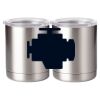 10 oz. Silver Stainless Steel Short Tumbler Thumbnail