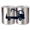 10 oz. Silver Stainless Steel Short Tumbler Thumbnail