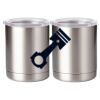 10 oz. Silver Stainless Steel Short Tumbler Thumbnail