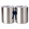 10 oz. Silver Stainless Steel Short Tumbler Thumbnail