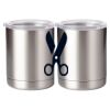 10 oz. Silver Stainless Steel Short Tumbler Thumbnail