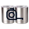10 oz. Silver Stainless Steel Short Tumbler Thumbnail
