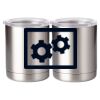 10 oz. Silver Stainless Steel Short Tumbler Thumbnail