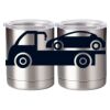 10 oz. Silver Stainless Steel Short Tumbler Thumbnail
