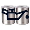 10 oz. Silver Stainless Steel Short Tumbler Thumbnail