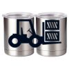 10 oz. Silver Stainless Steel Short Tumbler Thumbnail