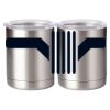 10 oz. Silver Stainless Steel Short Tumbler Thumbnail