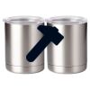 10 oz. Silver Stainless Steel Short Tumbler Thumbnail