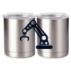 10 oz. Silver Stainless Steel Short Tumbler Thumbnail