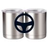 10 oz. Silver Stainless Steel Short Tumbler Thumbnail