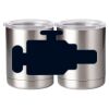 10 oz. Silver Stainless Steel Short Tumbler Thumbnail