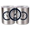 10 oz. Silver Stainless Steel Short Tumbler Thumbnail
