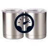 10 oz. Silver Stainless Steel Short Tumbler Thumbnail