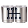 10 oz. Silver Stainless Steel Short Tumbler Thumbnail