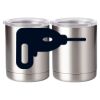 10 oz. Silver Stainless Steel Short Tumbler Thumbnail