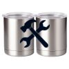 10 oz. Silver Stainless Steel Short Tumbler Thumbnail