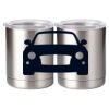 10 oz. Silver Stainless Steel Short Tumbler Thumbnail