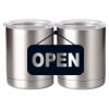 10 oz. Silver Stainless Steel Short Tumbler Thumbnail
