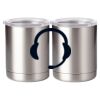 10 oz. Silver Stainless Steel Short Tumbler Thumbnail