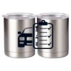 10 oz. Silver Stainless Steel Short Tumbler Thumbnail