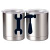 10 oz. Silver Stainless Steel Short Tumbler Thumbnail