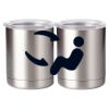 10 oz. Silver Stainless Steel Short Tumbler Thumbnail