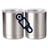 10 oz. Silver Stainless Steel Short Tumbler Thumbnail
