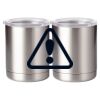 10 oz. Silver Stainless Steel Short Tumbler Thumbnail