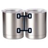10 oz. Silver Stainless Steel Short Tumbler Thumbnail