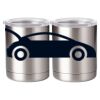 10 oz. Silver Stainless Steel Short Tumbler Thumbnail