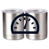 10 oz. Silver Stainless Steel Short Tumbler Thumbnail