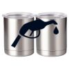 10 oz. Silver Stainless Steel Short Tumbler Thumbnail