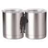 10 oz. Silver Stainless Steel Short Tumbler Thumbnail
