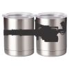 10 oz. Silver Stainless Steel Short Tumbler Thumbnail
