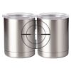 10 oz. Silver Stainless Steel Short Tumbler Thumbnail