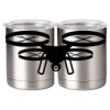 10 oz. Silver Stainless Steel Short Tumbler Thumbnail