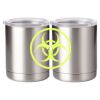 10 oz. Silver Stainless Steel Short Tumbler Thumbnail
