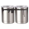 10 oz. Silver Stainless Steel Short Tumbler Thumbnail
