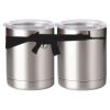 10 oz. Silver Stainless Steel Short Tumbler Thumbnail