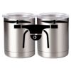 10 oz. Silver Stainless Steel Short Tumbler Thumbnail