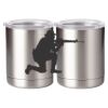 10 oz. Silver Stainless Steel Short Tumbler Thumbnail